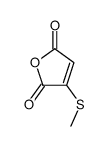 3-methylsulfanylfuran-2,5-dione Structure
