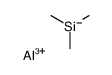 Tris(trimethylsilyl)aluminium Structure