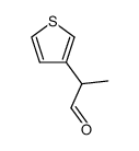 2-thiophen-3-yl-propionaldehyde Structure
