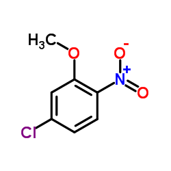 2-nitro-5-chloroanisole Structure