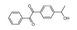 1-[4-(1-hydroxyethyl)phenyl]-2-phenyl-1,2-ethanedione结构式