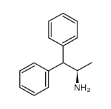 (R)-(+)-1,1-二苯基-2-氨基丙烷结构式