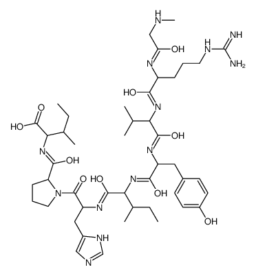 Angiotensin II [Sar1 Ile8]结构式
