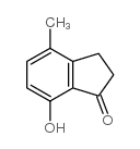 7-羟基-4-甲基-1-茚酮结构式