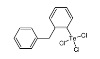 2-trichlorotelluriodiphenylmethane Structure