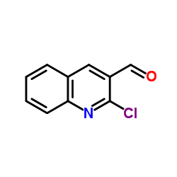2-氯-3-喹啉甲醛结构式