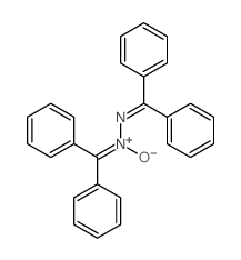 Methanone,diphenyl-, 2-(diphenylmethylene)-1-oxidohydrazone (9CI) Structure