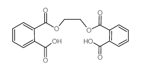 1,2-Benzenedicarboxylic acid, 1,2-ethanediyl ester (en) Structure