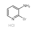 3-氨基-2-溴吡啶单盐酸盐结构式