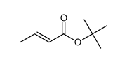 巴豆酸叔丁酯结构式