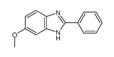 1H-BENZIMIDAZOLE, 6-METHOXY-2-PHENYL- structure
