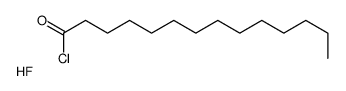 tetradecanoyl chloride,hydrofluoride结构式