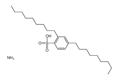 azanium,2,4-di(nonyl)benzenesulfonate结构式