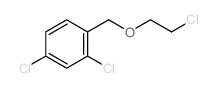 2,4-dichloro-1-(2-chloroethoxymethyl)benzene结构式