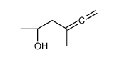 (2S)-4-methylhexa-4,5-dien-2-ol结构式