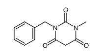 N-methyl-N'-benzyl-barbituric acid Structure