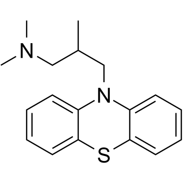 异丁嗪结构式