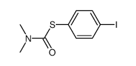 4-[(N,N'-Dimethylcarbamoyl)thio]iodobenzene结构式