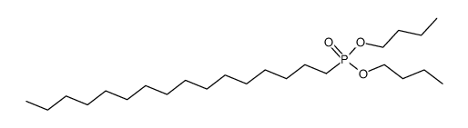 hexadecyl-phosphonic acid dibutyl ester结构式