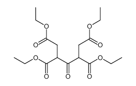 3-oxo-pentane-1,2,4,5-tetracarboxylic acid tetraethyl ester Structure