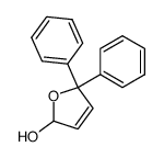 hydroxy-2 diphenyl-5,5 dihydro-2,5 furanne结构式