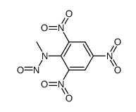 N-methyl-2,4,6-trinitro-N-nitroso-aniline Structure