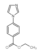 4-(1-咪唑基)苯甲酸乙酯结构式