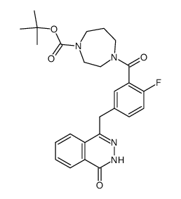 N-tert-Butyloxycarbonylamino KU-0058948结构式