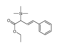 ethyl 4-phenyl-2-trimethylsilylbut-3-enoate Structure