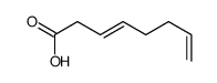 octa-3,7-dienoic acid结构式