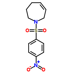 1-[(4-Nitrophenyl)sulfonyl]-2,3,4,7-tetrahydro-1H-azepine Structure