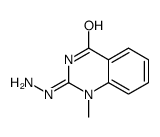 2-hydrazinyl-1-methylquinazolin-4-one结构式