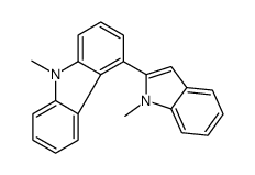 9-methyl-4-(1-methylindol-2-yl)carbazole Structure