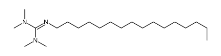 2-hexadecyl-1,1,3,3-tetramethylguanidine Structure