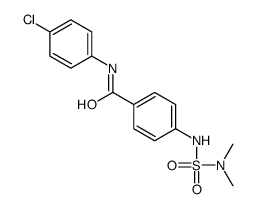 N-(4-chlorophenyl)-4-(dimethylsulfamoylamino)benzamide Structure