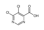 5,6-二氯嘧啶-4-羧酸结构式
