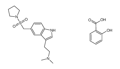 almotriptan 2-hydroxy benzoate Structure