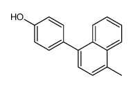 4-(4-methylnaphthalen-1-yl)phenol结构式