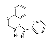 1-pyridin-2-yl-4H-[1,2,4]triazolo[3,4-c][1,4]benzoxazine结构式