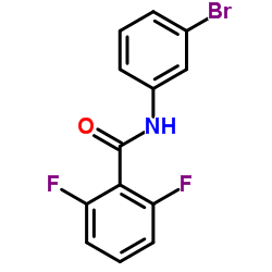 N-(3-Bromophenyl)-2,6-difluorobenzamide结构式