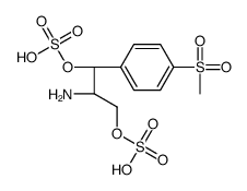 D-(+)-threo-2-amino-1-(p-methylsulphonylphenyl)propane-1,3-diyl sulphate picture