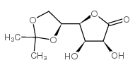 5,6-O-Isopropylidene-L-gulono-1,4-lactone Structure