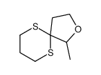 1-methyl-2-oxa-6,10-dithiaspiro[4.5]decane Structure