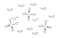 DYSPROSIUM(III) SULFATE OCTAHYDRATE Structure