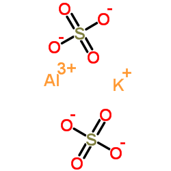 硫酸铝钾结构式