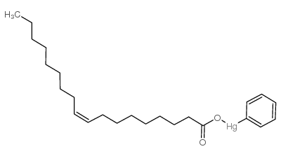 phenylmercuric oleate Structure