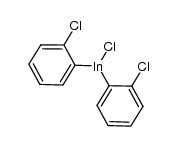 bis(2-chlorophenyl)indium(III) chloride结构式