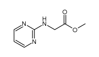 嘧啶-2-基甘氨酸甲酯结构式
