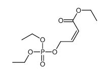 ethyl 4-diethoxyphosphoryloxybut-2-enoate Structure