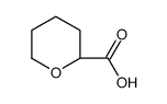 (S)-四氢-2H-吡喃-2-羧酸结构式
